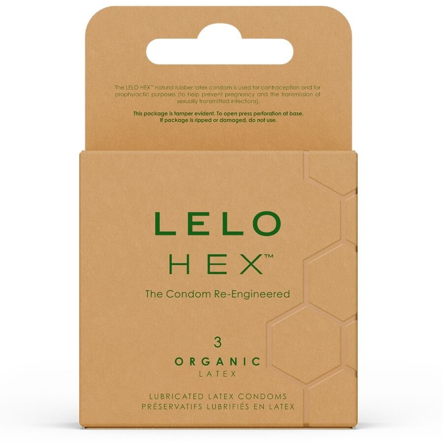 Buy Lelo - Hex Organic Condom Box 3 Units