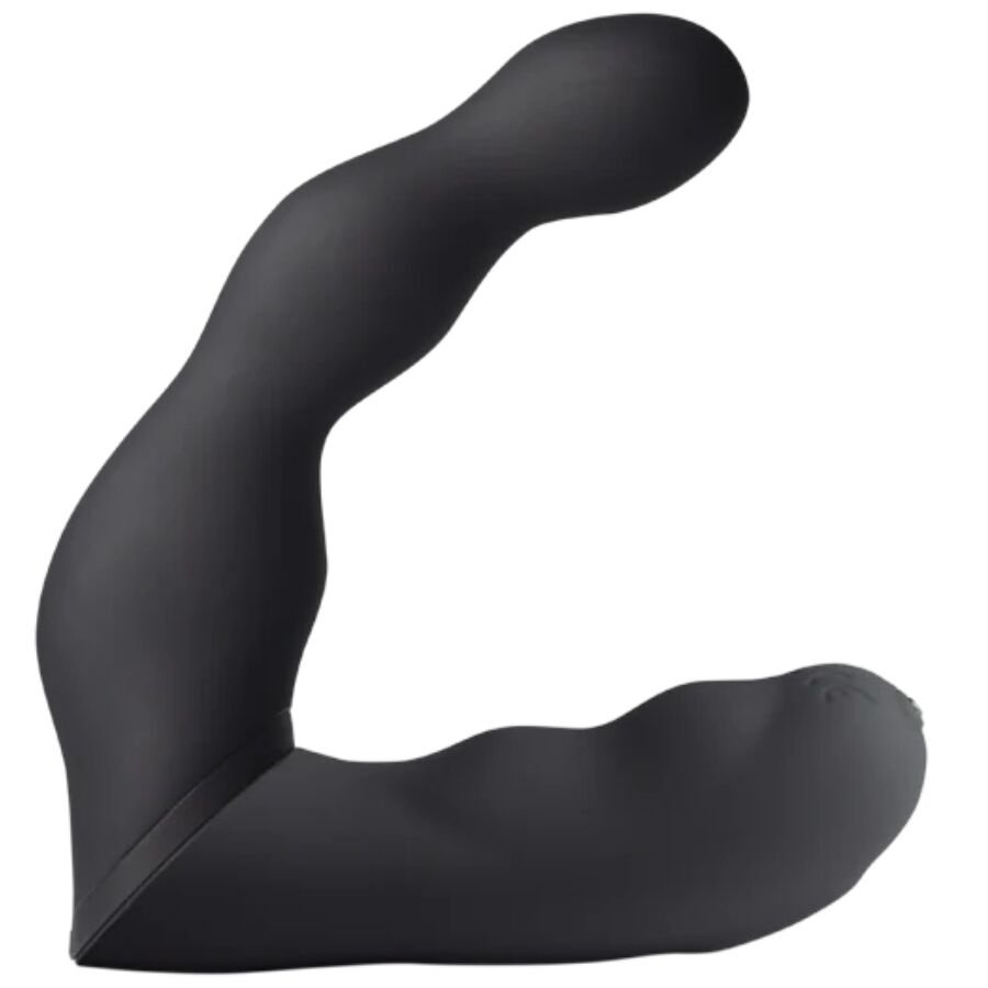 ROCKS-OFF - BLACK PROSTATE AND ANAL VIBRATOR ADAPTER ROCKS-OFF