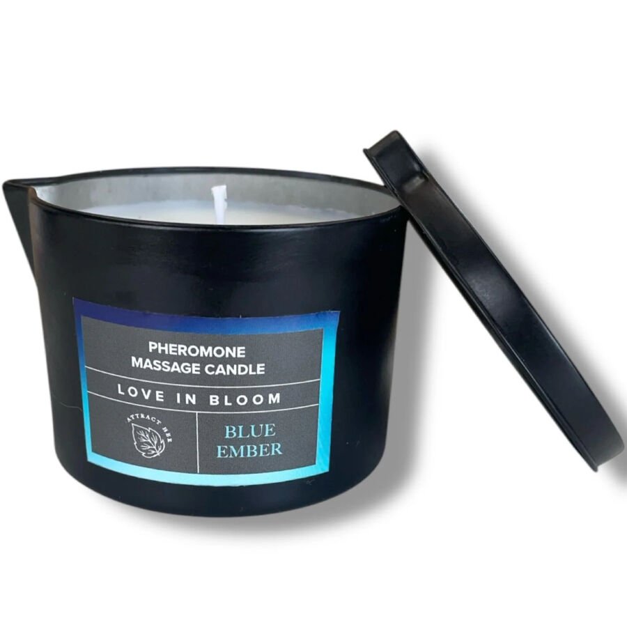 EYE OF LOVE - BLOOM MASSAGE CANDLE INDICA BLUE EMBER 150 ML EYE OF LOVE