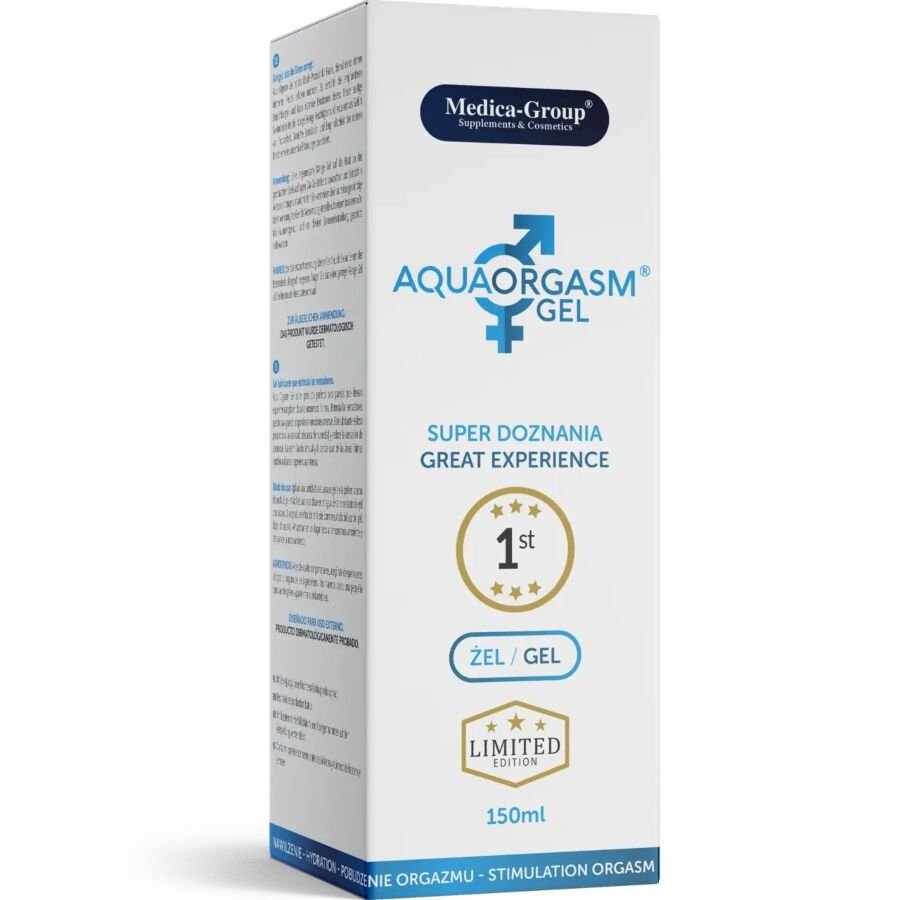 Medica Group - Aqua Orgasm Intimate Gel 150 Ml MEDICA GROUP - AQUA ORGASM INTIMATE GEL 150 ML