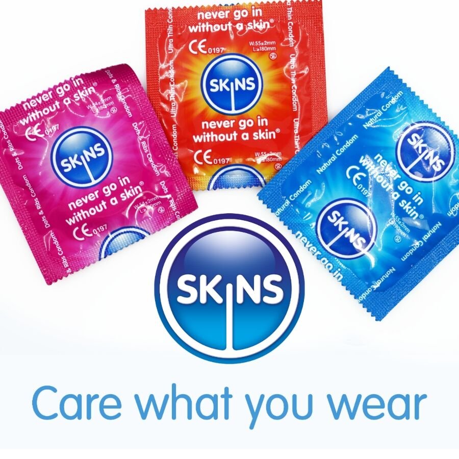 Skins - Assorted Premium Condoms Pack 4 SKINS - ASSORTED PREMIUM CONDOMS PACK 4