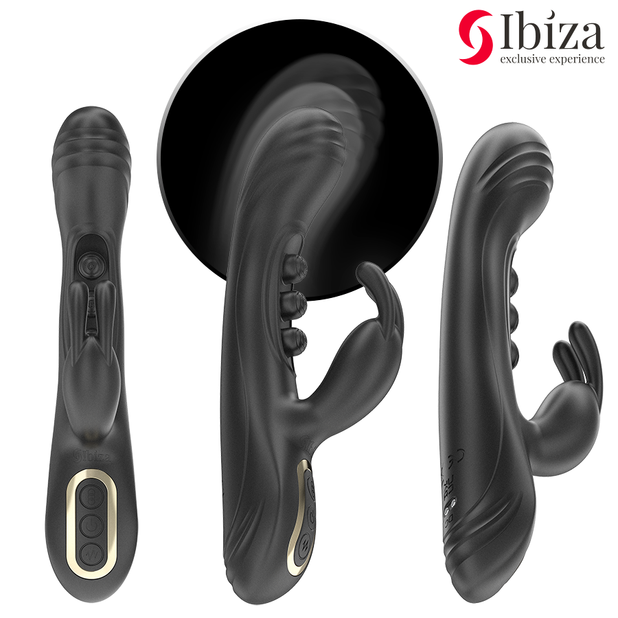 Ibiza - Vibrating Rabbit With Pulsation IBIZA - VIBRATING RABBIT WITH PULSATION