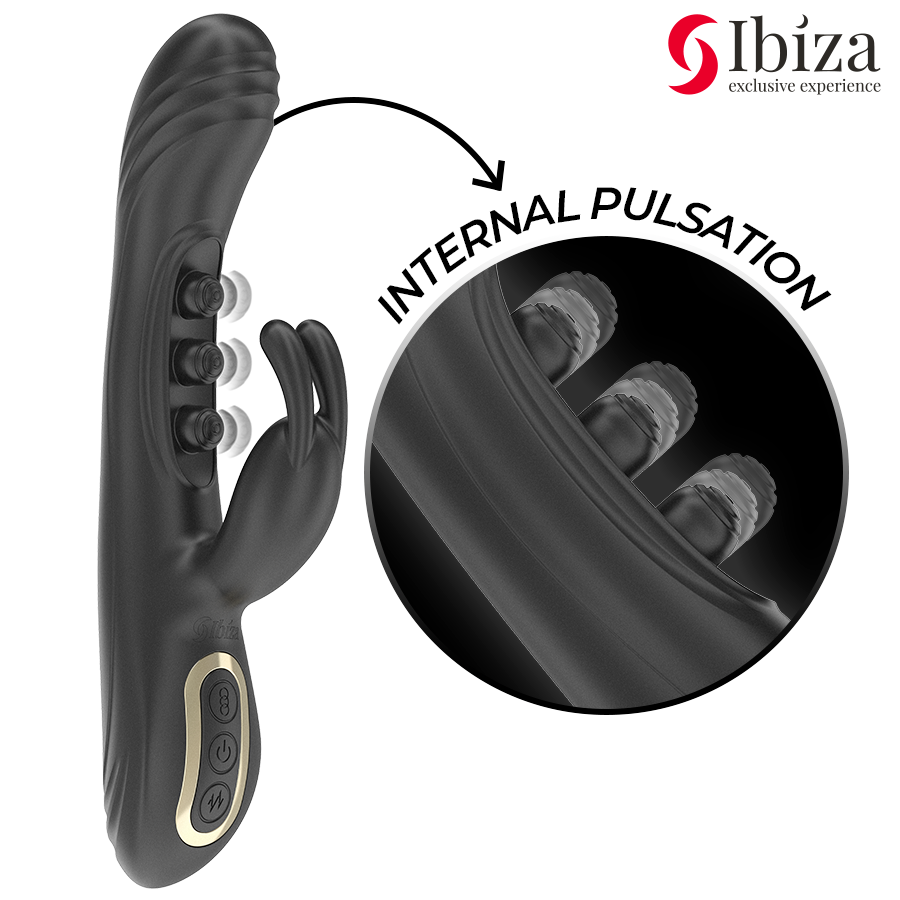 Ibiza - Vibrating Rabbit With Pulsation IBIZA - VIBRATING RABBIT WITH PULSATION