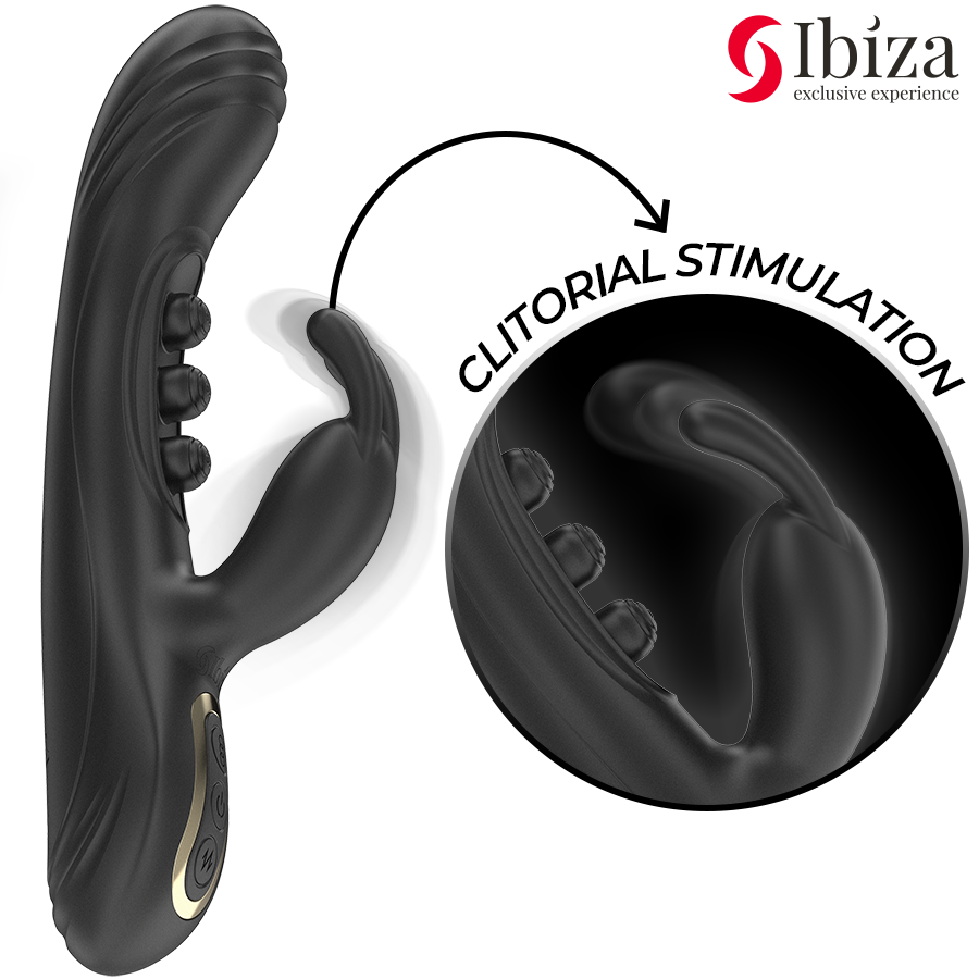 Ibiza - Vibrating Rabbit With Pulsation IBIZA - VIBRATING RABBIT WITH PULSATION