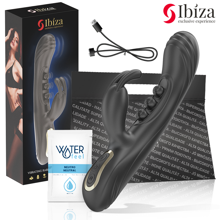 Buy Ibiza - Vibrating Rabbit With Pulsation IBIZA - VIBRATING RABBIT WITH PULSATION IBIZA TECHNOLOGY