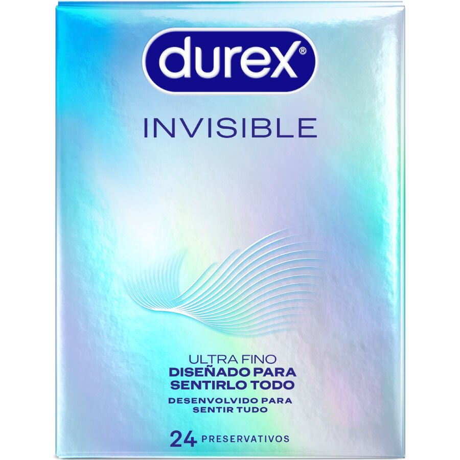 DUREX - ULTRA THIN INVISIBLE CONDOMS 24 UNITS DUREX CONDOMS