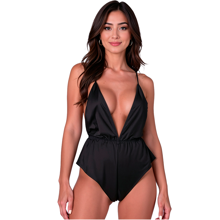 PASSION - SENSIE BODY BLACK S/M PASSION WOMAN TEDDIES