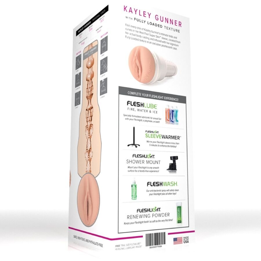 FLESHLIGHT - KAYLEY GUNNER VAGINA MASTURBATOR