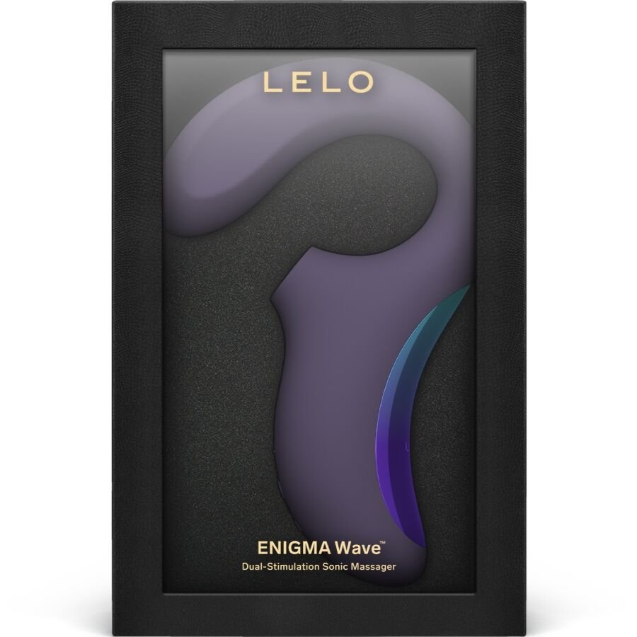 LELO - ENIGMA WAVE TRIPLE VIBRATION MASSAGER CYBER PURPLE
