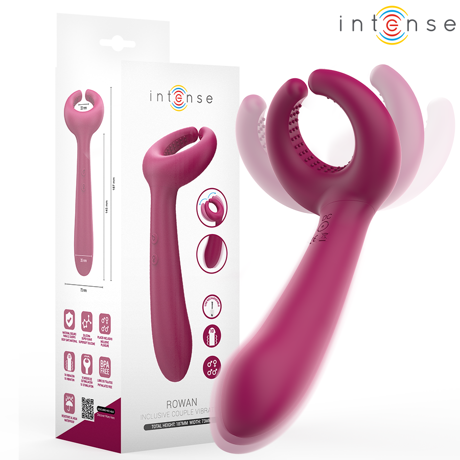 INTENSE - ROWAN INCLUSIVE COUPLE VIBRATOR INTENSE FUN