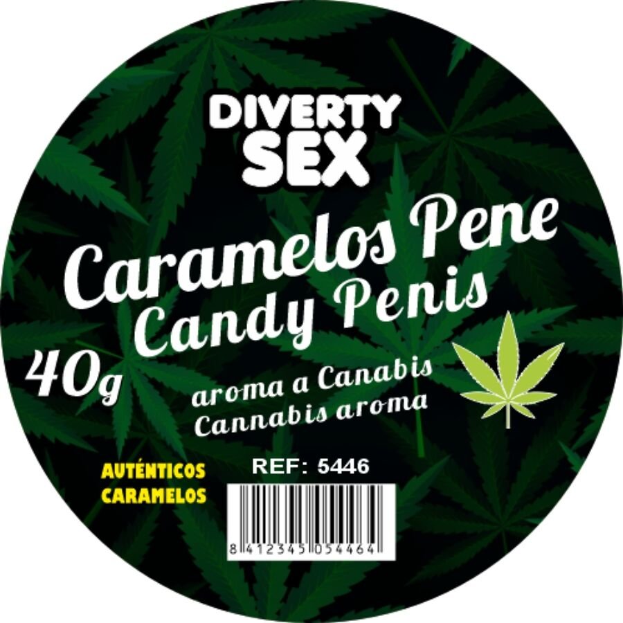 DIABLO GOLOSO - 20 PENIS CANDIES CANNABIS AROMA DIABLO GOLOSO