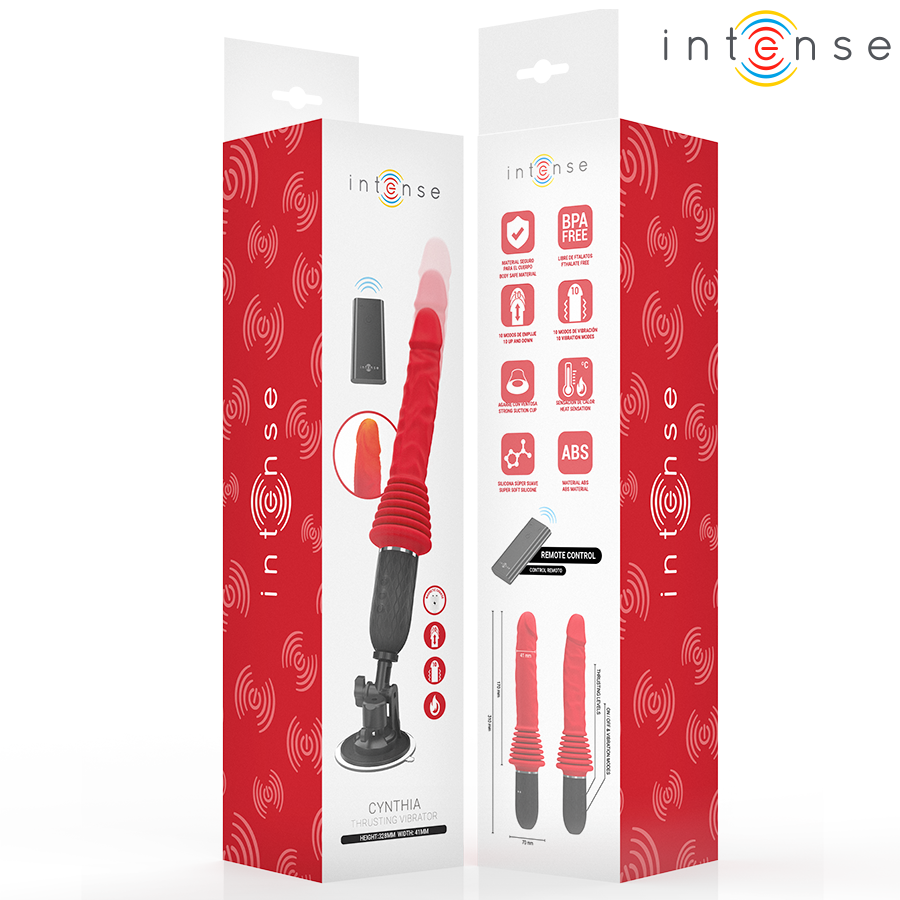 INTENSE - CYNTHIA THRUSTING VIBRATOR REMOTE CONTROL