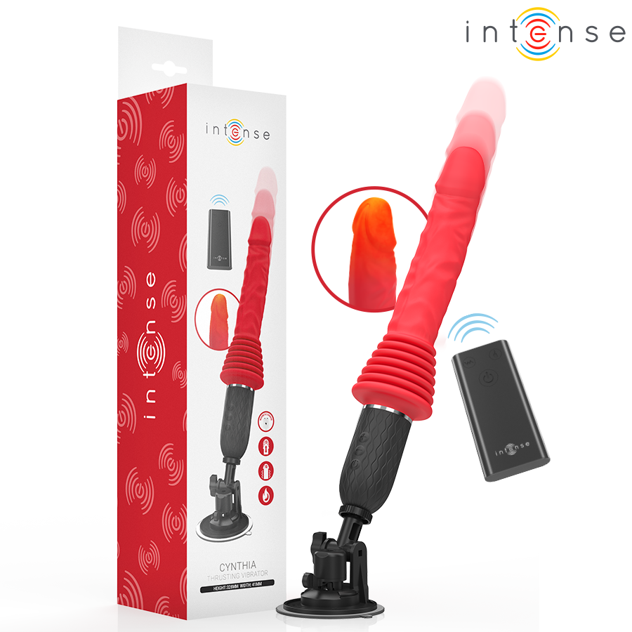 INTENSE - CYNTHIA THRUSTING VIBRATOR REMOTE CONTROL INTENSE FUN