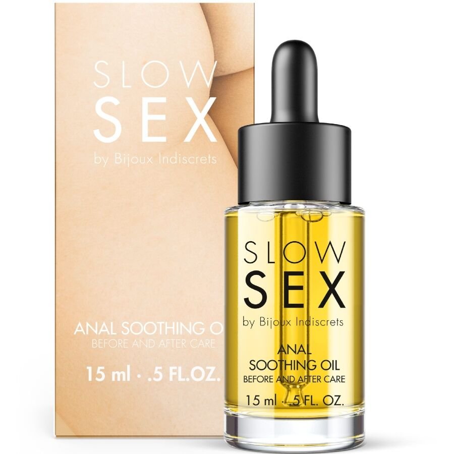 BIJOUX INDISCRETS - SLOW SEX SOOTHING ANAL OIL 15 ML BIJOUX SLOW SEX