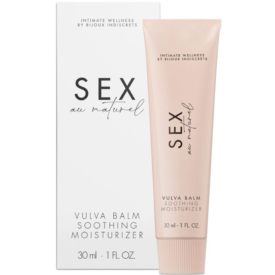 BIJOUX INDISCRETS - SEX AU NATUREL VULVA BALM SOOTHING MOISTURIZER 30 ML BIJOUX AU NATUREL