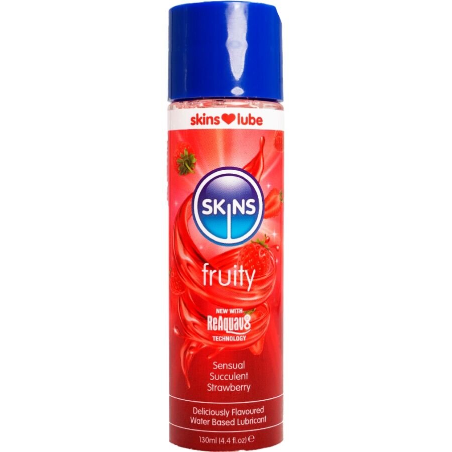 Buy Skins - Fruity Water-based Lubricant Strawberry 130 Ml