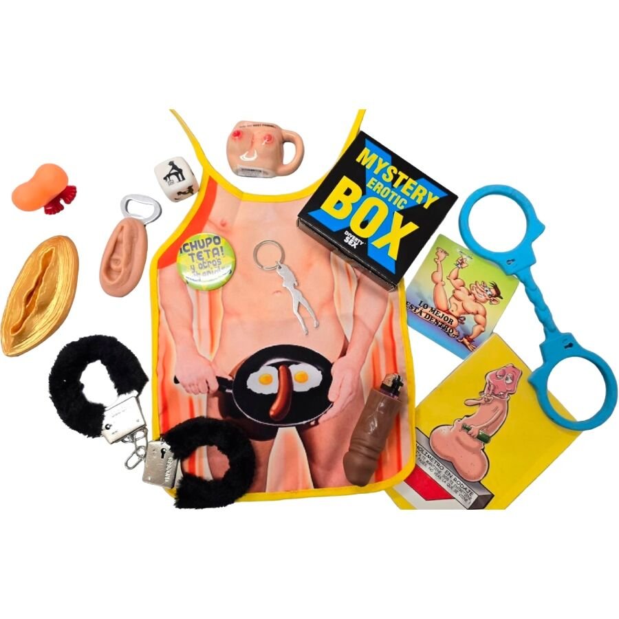 DIABLO PICANTE - MYSTERY EROTIC BOX FOR HIM 10 X 10 DIABLO PICANTE