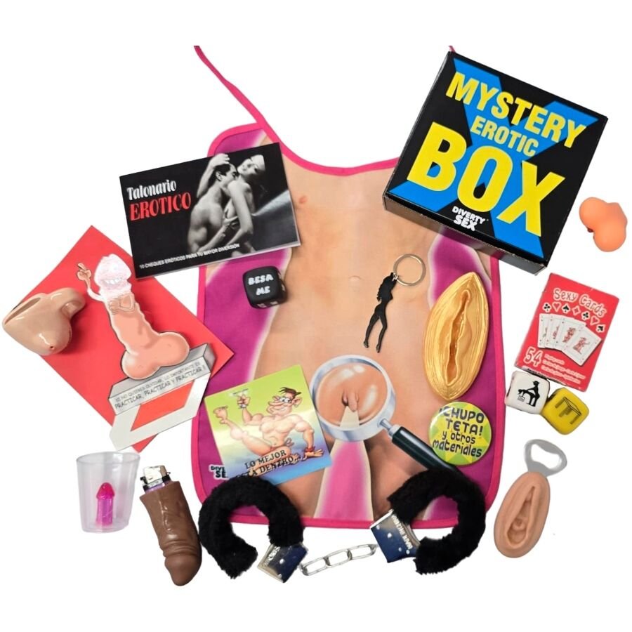 DIABLO PICANTE - MYSTERY EROTIC BOX FOR HIM 15 X 15 DIABLO PICANTE