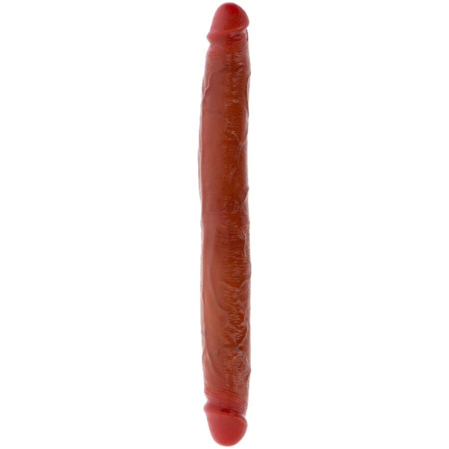 GET REAL - DOUBLE-ENDED SILICONE DILDO CARAMEL 35 CM GET REAL