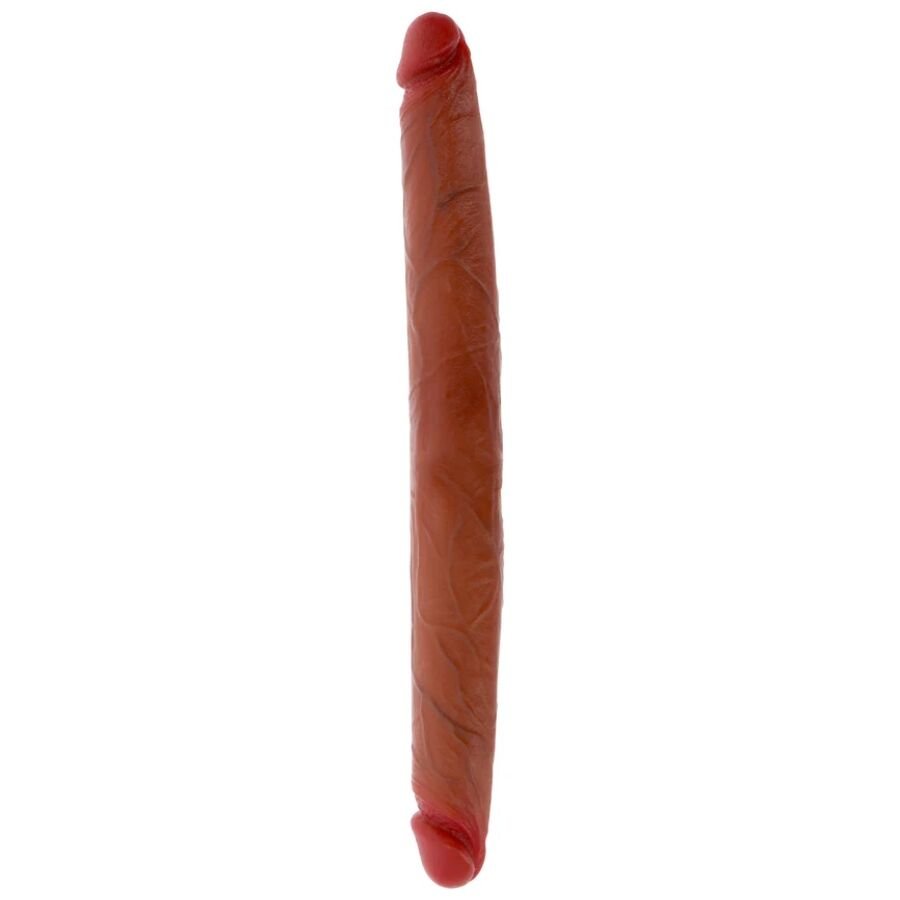 GET REAL - DOUBLE-ENDED SILICONE DILDO CARAMEL 40 CM GET REAL