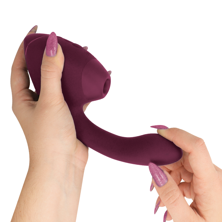 WOMANIZER - DUO NEXT DUAL CLITORAL & G-SPOT STIMULATOR DUSKY PINK