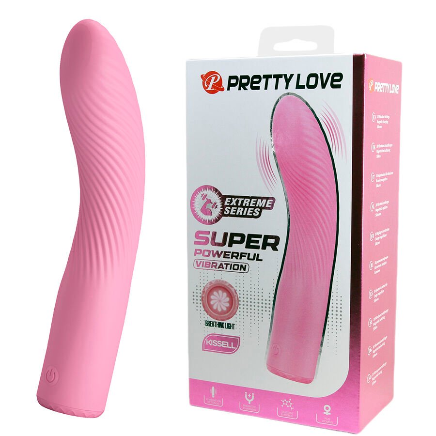 PRETTY LOVE - KISELL G-SPOT PINK VIBRATOR PRETTY LOVE FLIRTATION