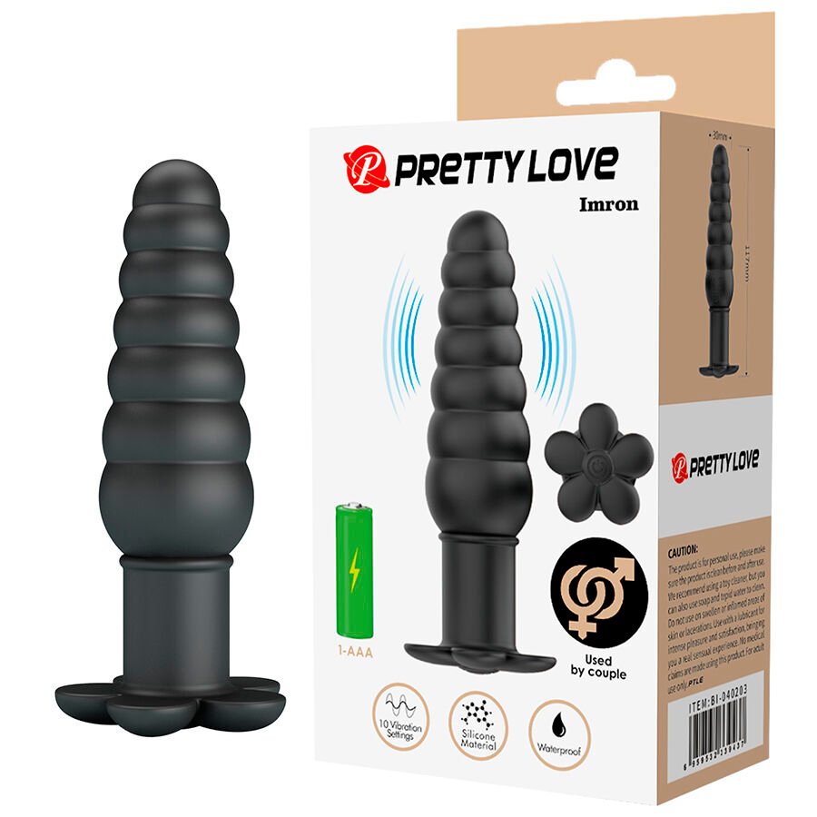 PRETTY LOVE - IMRON VIBRATING ANAL PLUG PRETTY LOVE BOTTOM