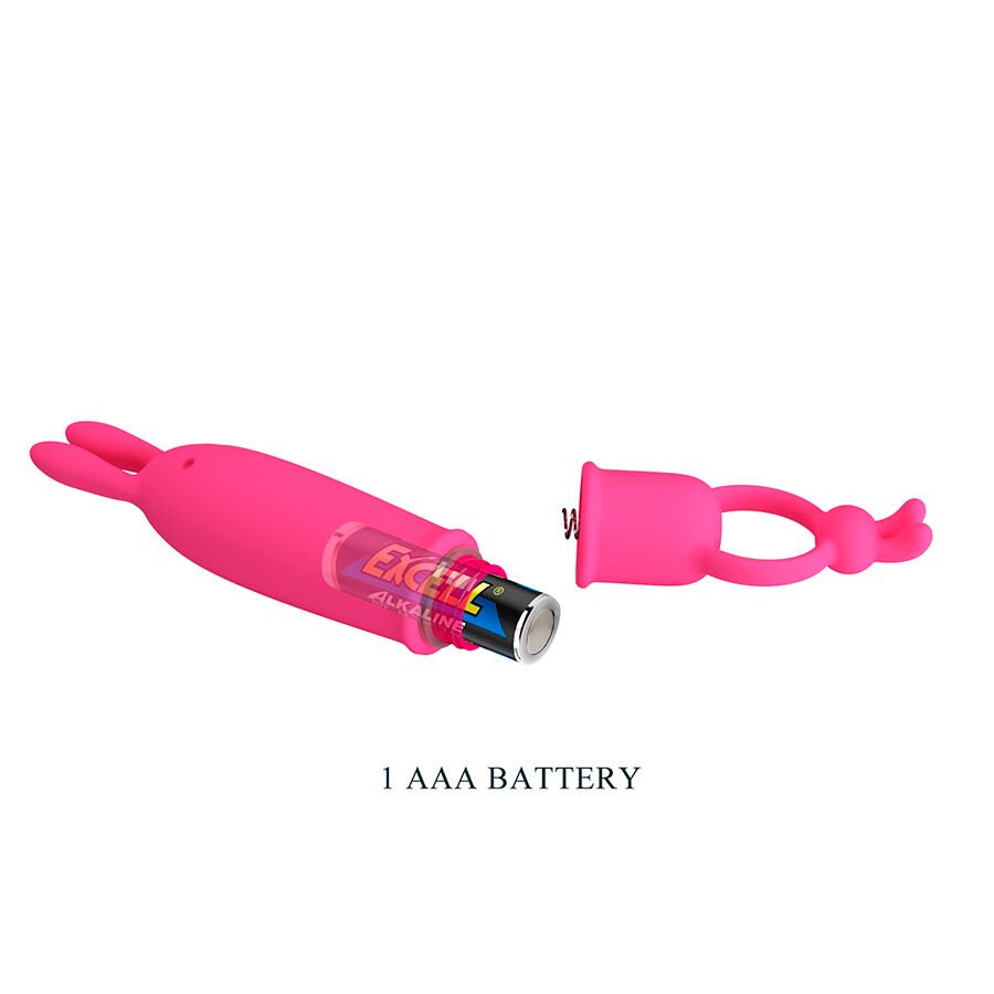 PRETTY LOVE - DELIA RABBIT VIBRATOR WITH RESISTANCE RING
