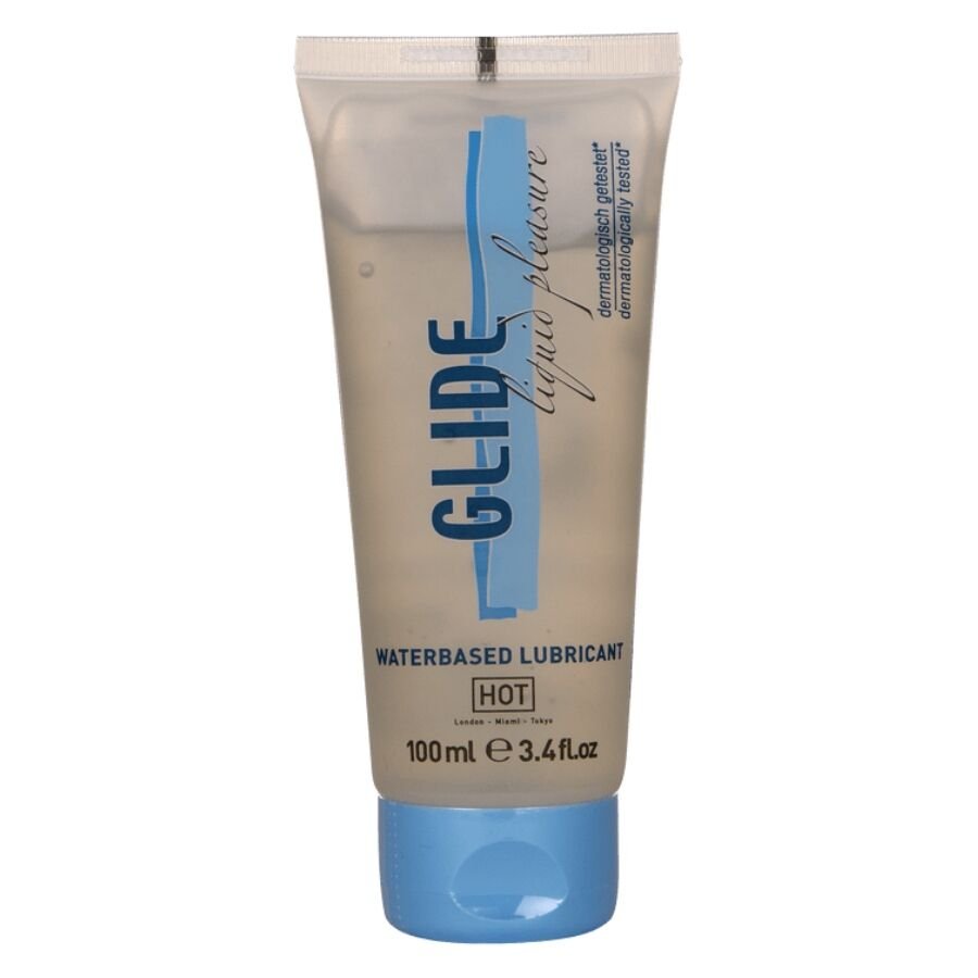 HOT - GLIDE LIQUID PLEASURE WATERBASED LUBRICANT 100 ML HOT