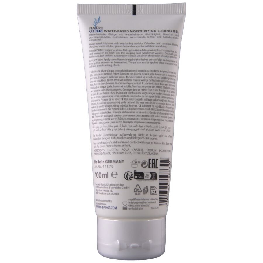 HOT - NATURE GLIDE WATER BASED LUBRICANT 100ML