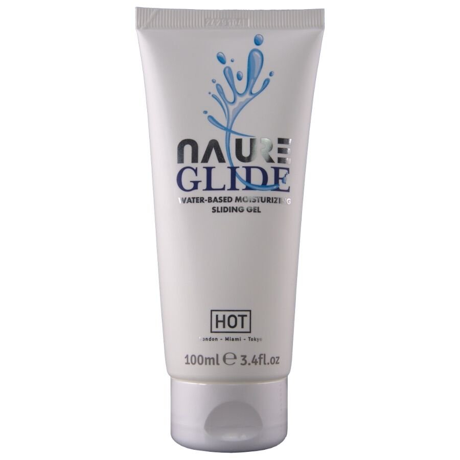 HOT - NATURE GLIDE WATER BASED LUBRICANT 100ML HOT