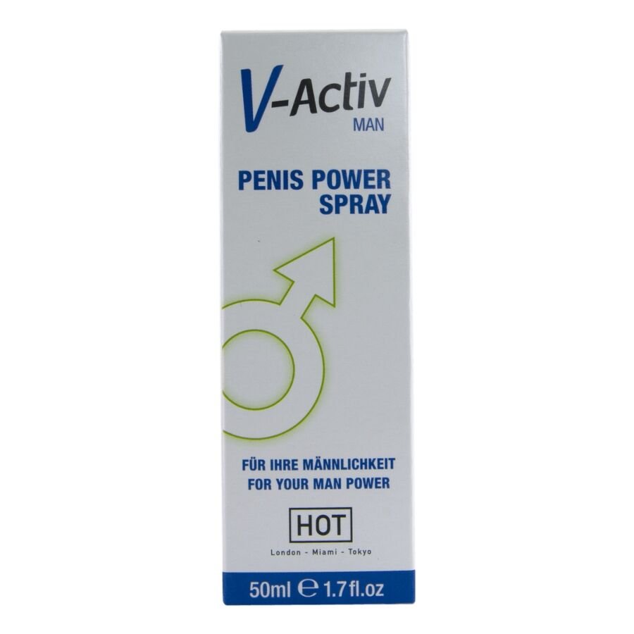 HOT - V-ACTIV PENIS POWER SPRAY FOR MEN 50 ML