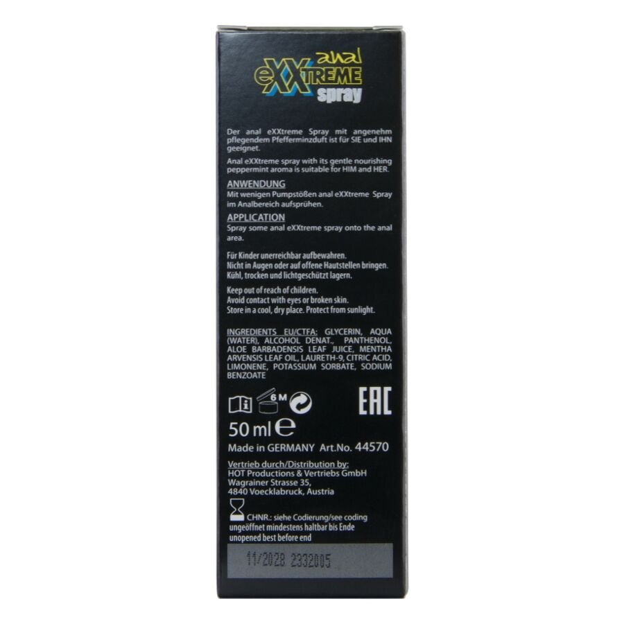 HOT - EXXTREME ANAL SPRAY 50 ML
