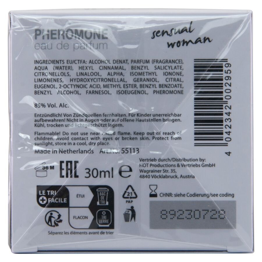 HOT - PHEROMONE PERFUME TOKYO SENSUAL WOMAN 30 ML