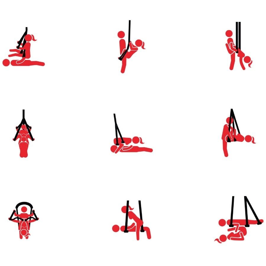 HIDDEN DESIRE - EXTREME LOVERS SWING WITH STAND