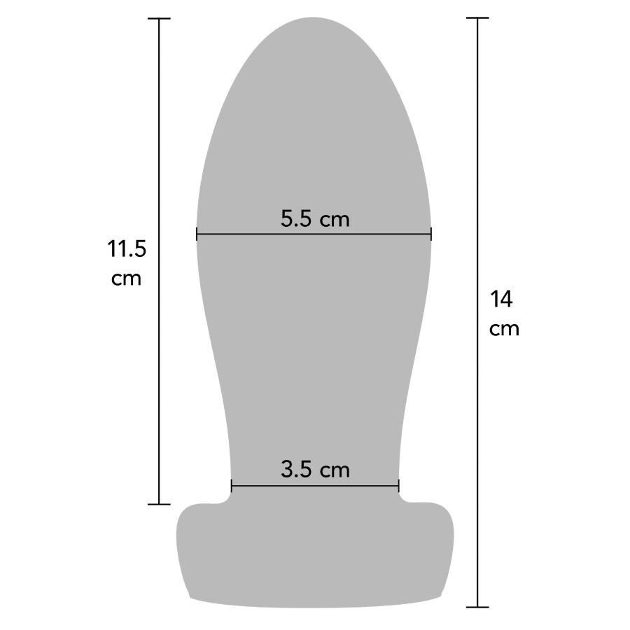 HIDDEN DESIRE - EXTREME HEAVY ANAL STRETCHER PLUG MEDIUM