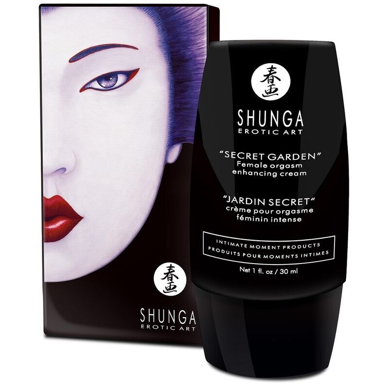 SHUNGA - INTENSE FEMALE ORGASM CREAM SECRET GARDEN SHUNGA APHRODISIACS