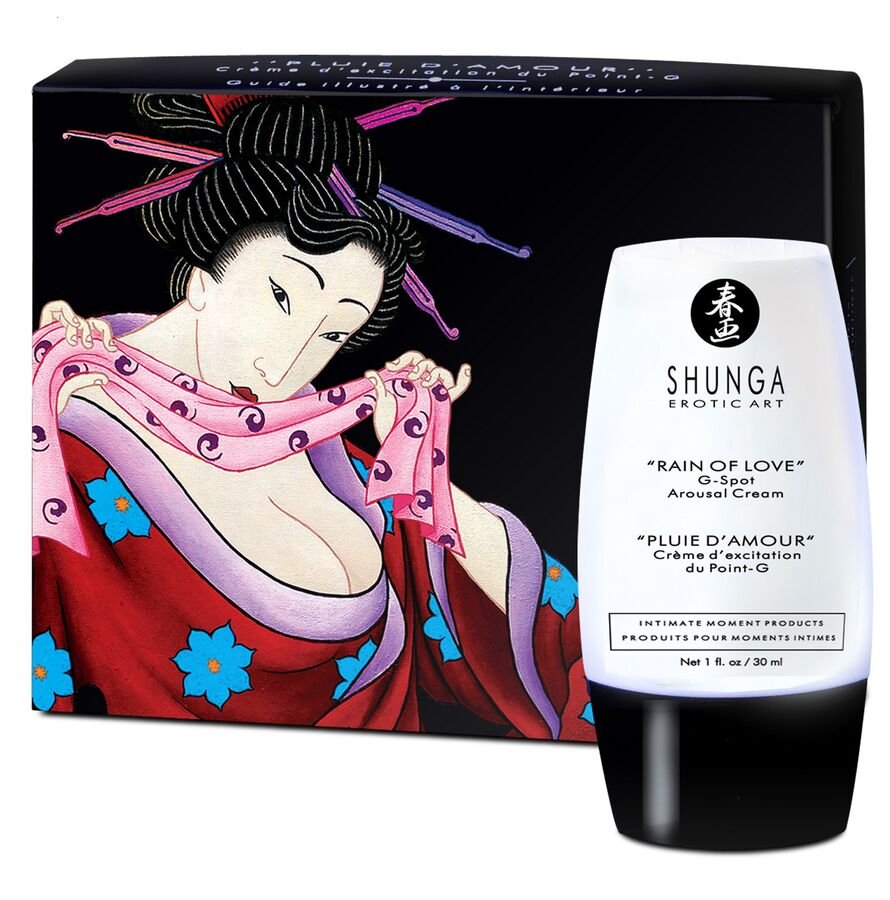SHUNGA - RAIN OF LOVE G-SPOT STIMULATING CREAM SHUNGA APHRODISIACS