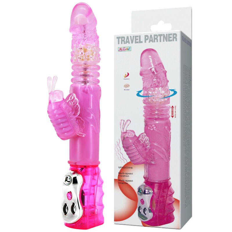 BAILE - TRAVEL PARTNER UP & DOWN ROTATOR RABBIT PINK BAILE ROTATIONS