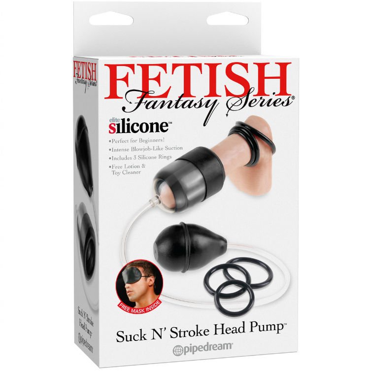 FETISH FANTASY SERIES - STIMULATING WAVE SERIES FOR THE GLAND WITH ENHANCING RINGS FETISH FANTASY SERIES