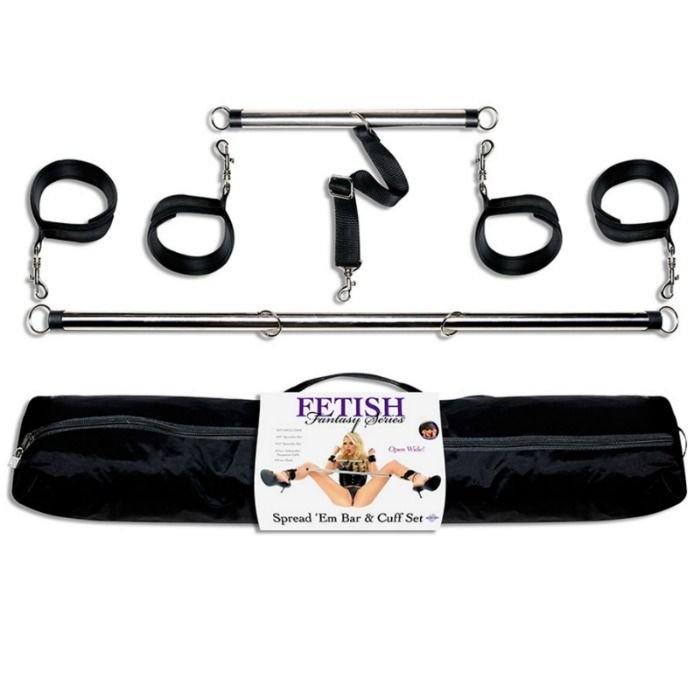 Buy Fetish Fantasy Series - Series Spread Em Bar And Cuff Set