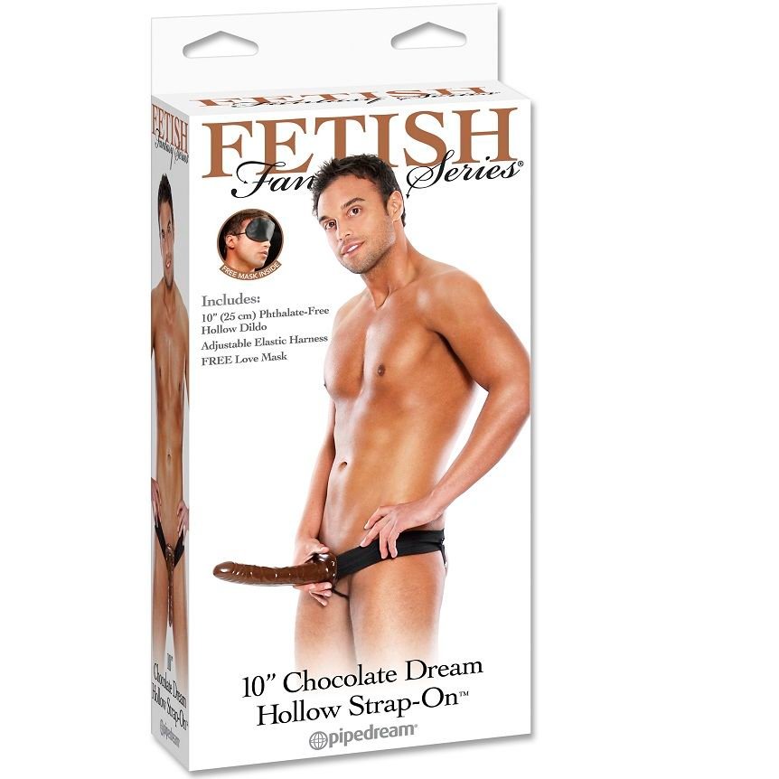 Buy Fetish Fantasy Series - Chocolate Dream Hollow Strap-on