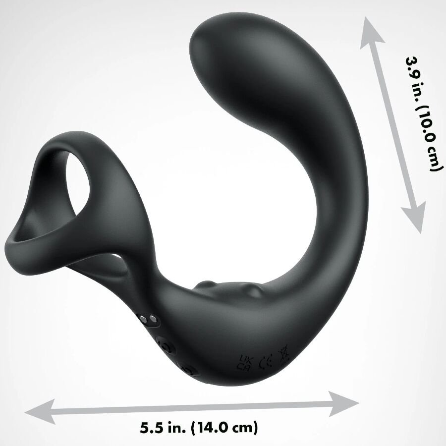 ANAL FANTASY ELITE COLLECTION - VIBRATING ANAL MASSAGER WITH REMOTE CONTROL