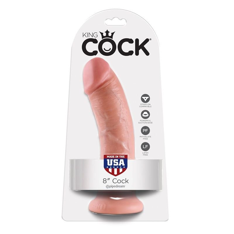 Buy King Cock - 8 Dildo Flesh 20.3 Cm
