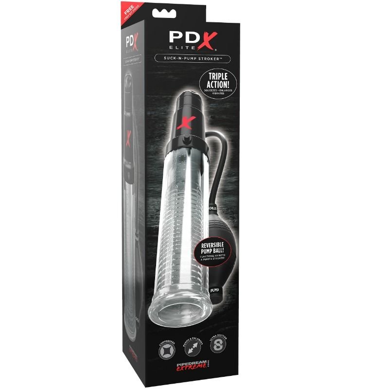 Pdx Elite - Suck N Pump Stroker Vibrating Masturbator Stimulating Wave Pump PDX ELITE - SUCK N PUMP STROKER VIBRATING MASTURBATOR STIMULATING WAVE PUMP